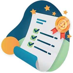 Guarantee Services Excellence Illustration