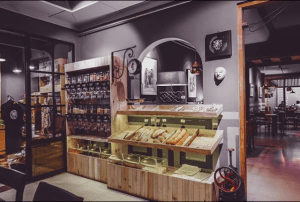 Penampakan salah satu sudut toko Aromatics Store and Bakery. Sumber foto: Instagram aromatics_jogja
